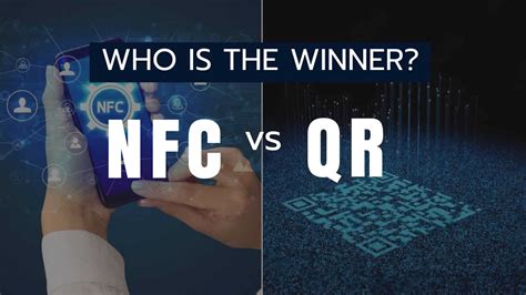 difference between nfc and qr code